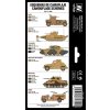 Vallejo Model Air Color Acrylic Paint Set - WWII British Colors Africa 1939-1943 8x17ml