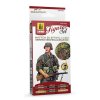 Sada akrylových farieb Ammo Figures - Waffen SS Spring Camo. German Einchenlaubmuster
