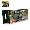 Ammo Acrylic Colors Acrylic Paint Set - Space Fighters Sci-Fi Colors 6x17ml