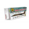 Sada akrylových farieb Ammo Acrylic Colors - USAF Aggressors Desert & Arctis Colors Set 6x17ml