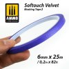 Ammo Softouch Velvet Masking Tape #2 (6mm x 25m)