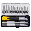 Set of modeling knives (3 handles + 13 blades)