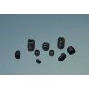 Steel screw M3x5 worm with hex head blackened 4pcs