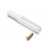 Plastic clevis, length 23 mm, slot width 1,6, pin 1,6 mm dia, M2 2pcs