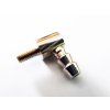 Silencer pressure fitting 90° M5