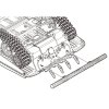 Vetracie mreže kovové T-72 / T-90 1/16 Torro