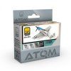 atom bare metal aircraft colors set