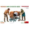 figure set workers w concrete mixer 2 1 35 miniart 38077 06