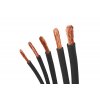 Kábel silikónový 0,5mm2 1m čierny