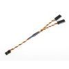 S Y-Kabel JR, verdrillt, dick, kurz 150 mm (PVC)