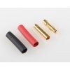 G 4,0 mm vergoldete Stecker (10 Paare)