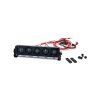 Light bar ALU, LED, 109mm, round reflectors