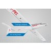 Segelflugzeug Kavan 304TS TwinShark 2700mm - ARF
