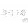 Electric motor FOXY G3 Brushless Motor C2208-1000