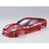 Karoséria Corvette GT2 Metallic-red 1/10 RTU