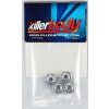 Matice kolies (sivé) 4 ks 1/10 Killerbody
