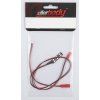 SMD LED red lighting 6 pcs strip with cable