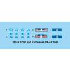 USS Tennessee BB-43 1944 1/700