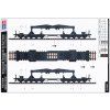 Rail Transporter for Mörser Karl-Gerät 040/041 1/72  Hobby Boss