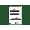 German Navy Type 212 Attack Submarine 1/350   Hobby Boss