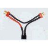 Y-serial power cable for batteries