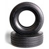 Pneumatiky 30mm hard pre model ťahača 1/14 2ks