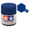 Farba Tamiya Acrylic X-4 - Blue Gloss 23ml