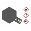 Tamiya Acrylfarbe X-10 – Gun Metall Gloss 23 ml