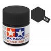 Tamiya Acrylfarbe X-18 – Schwarz, halbglänzend, 23 ml
