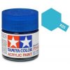 Tamiya Acrylfarbe X-23 – Klarblau glänzend, 23 ml