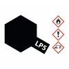 Farba Tamiya Lacquer Color LP-5 - Black Semi Gloss 10ml