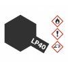 Farba Tamiya Lacquer Color LP-40 - Metallic Black 10ml