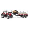 Massey Ferguson 7480 s nakladačm a prívesom 1/16