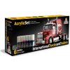 Italeri Acrylfarben-Set – Internationale Lkw & Anhänger 6 x 20 ml