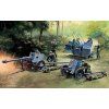 German Guns Set - 37mm PaK 37 + 75mm PaK 40 + 20mm FLAK 38 1/72