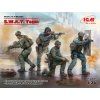 S.W.A.T. Team (4 figures)  Diorama Set  1/24