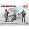 British Pilots 1939-1945  3 figures  1/32