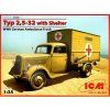 Opel Blitz Typ 2,5-32 Ambulanz 1/35