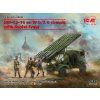 BM-13-16 on W.O.T. 8 Chassis with Soviet Crew 1/35