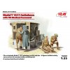 Ford Model T 1917 Ambulance with US Medical Personnel 1/35