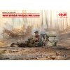 WWI British Vickers MG Crew(Vickers MG & 2figures) 1/35