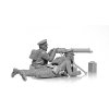 WWI British Vickers MG Crew(Vickers MG & 2figures) 1/35