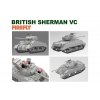 British Sherman Vc Firefly with Workable Track Links 1/35