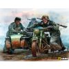German motorcyclists, WWII 1/35 MasterBox
