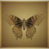 Golden Butterfly, Perlenstickset Miniart Crafts