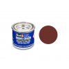 170104 1 farba revell enamel 37 cervenohneda matna reddish brown matt ral3009 14ml