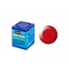 Farba Revell AQUA - 332 Červená žiarivá zamatová (Luminous Red Silk RAL3024) 18ml