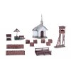 Chapel with accessories HO