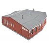 Depot for three locomotives HO