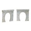 Tunnel portal 1-track OL 2 pcs HO